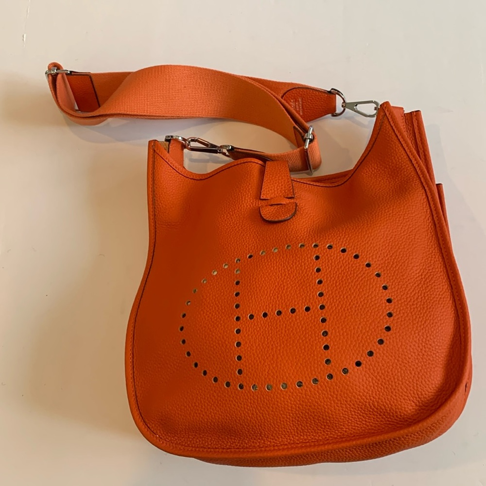 Hermes Orange Bag